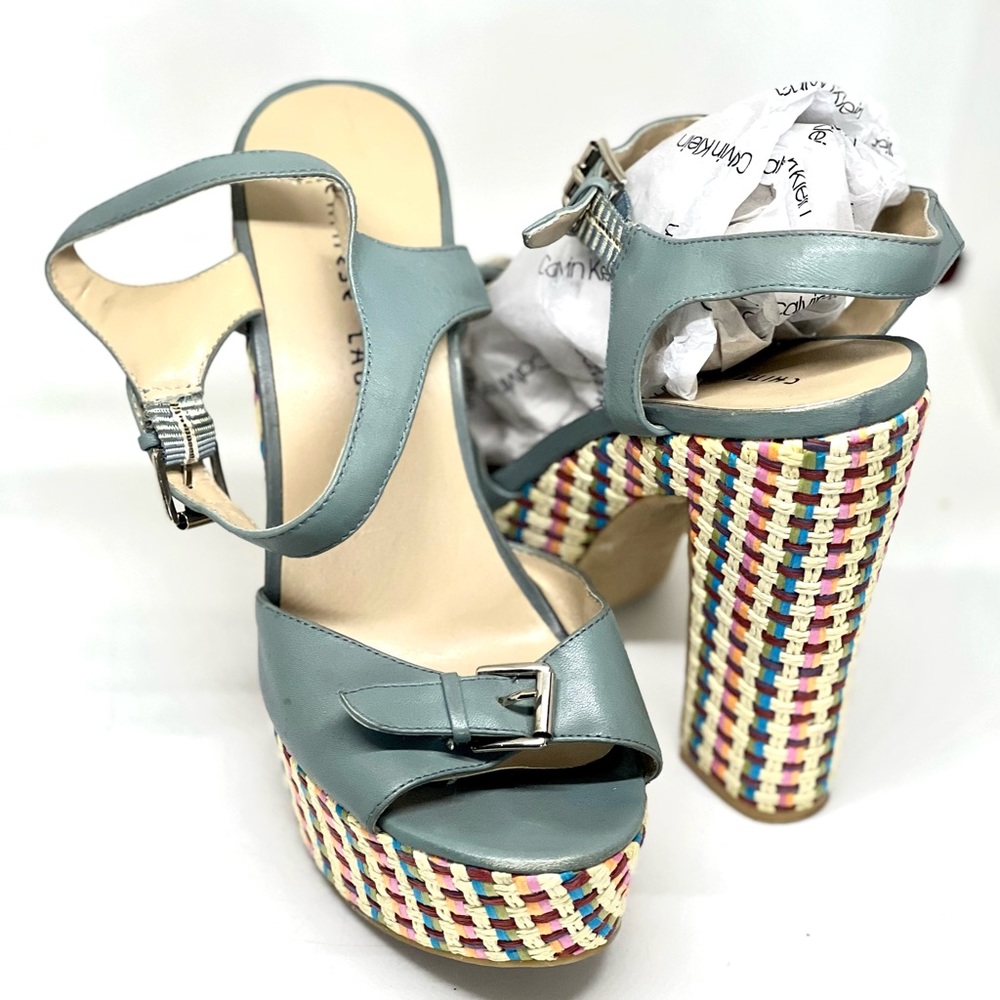 CHINESE LAUNDRY💥VINTAGE-RARE💥Women's Leather Wedges Size 8.5M